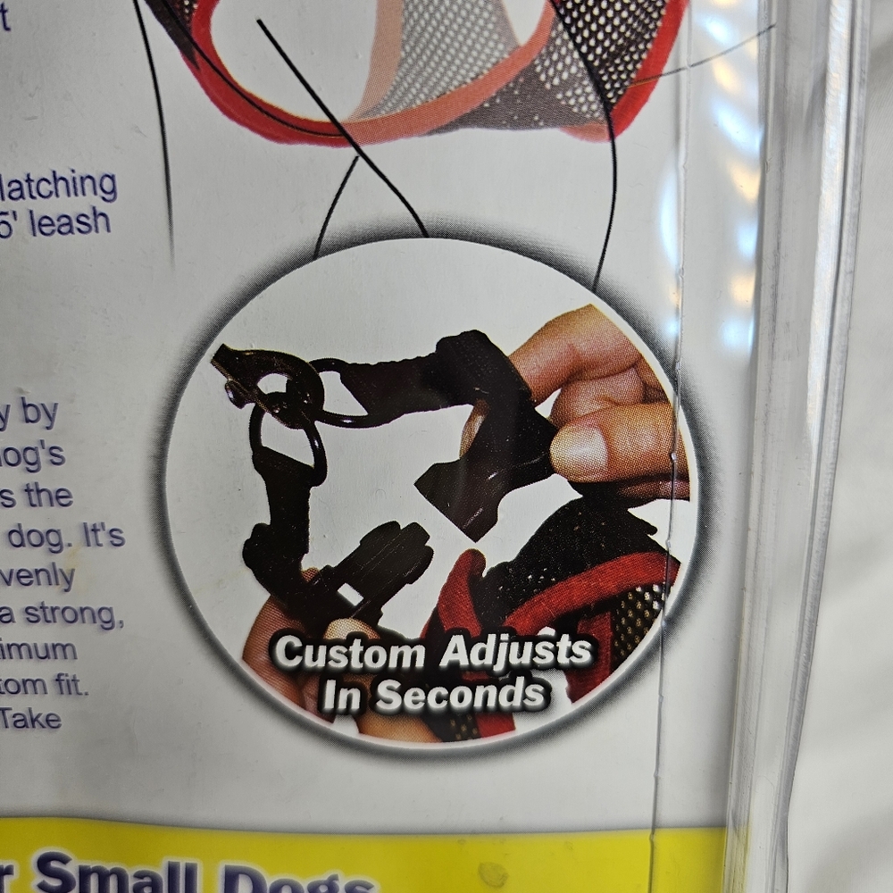 Comfy Control Dog Harness - Red - Picture 8 of 8